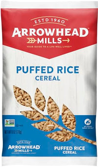 Thumbnail for Image 1 of Default Title for the product Arrowhead Mills Puffed Rice Cereal, 6 oz Bag (Pack of 6)
