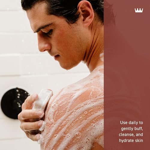 Image 5 of Cremo Exfoliating Body Bar Soap for Men, Bourbon & Oak Scent, 5 Oz