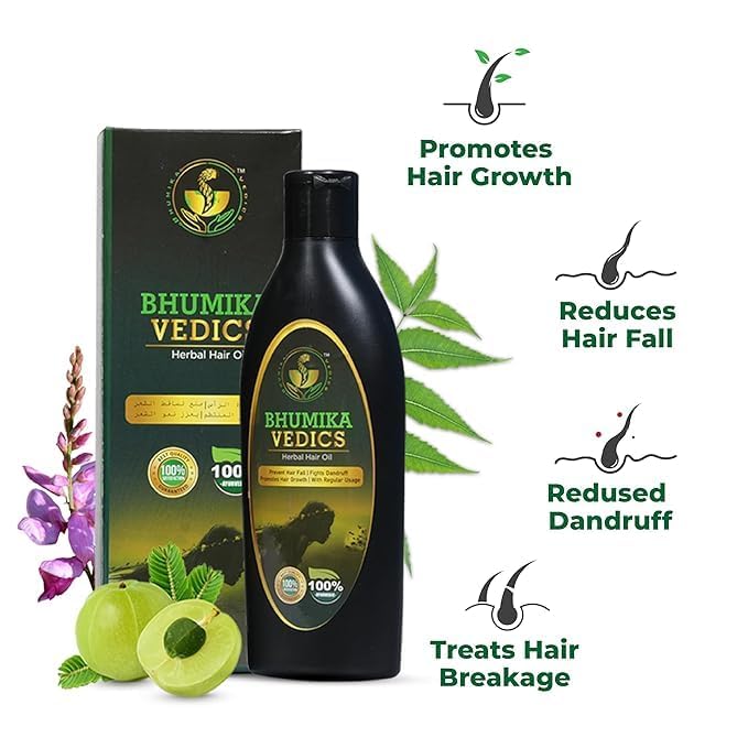 Image 5 of Generic Bhumika_Vedics Herbal Hair Oil 200 ml