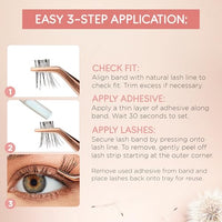 Thumbnail for Image 5 of Ardell Naked Half Lashes 434, 5 Pairs