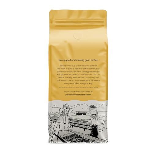 Image 2 of Portland Coffee Roasters Fair Trade Decaf Tilikum Crossing Whole Bean Coffee 12 Ounce