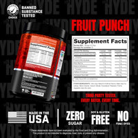 Thumbnail for Image 6 of ProSupps Mr. Hyde Signature V2 Pre Workout Powder with Creatine Fruit Punch