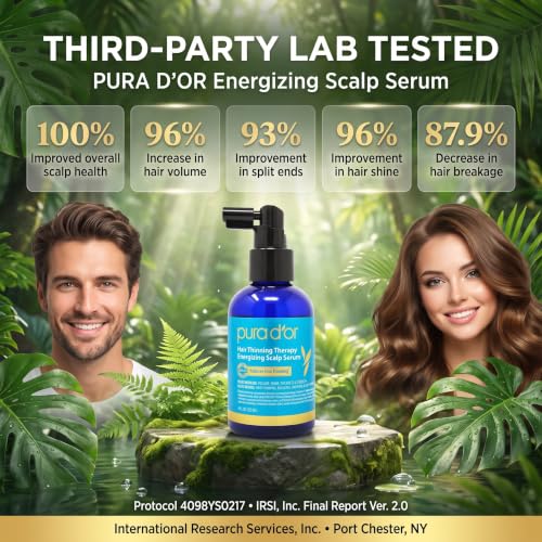Image 4 of PURA D'OR Hair Thinning Therapy Scalp Serum, 4oz