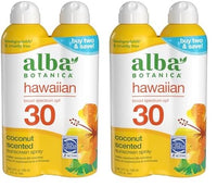 Thumbnail for Image 1 of Default Title for the product Alba Botanica Hawaiian Coconut Sunscreen Spray Broad Spectrum SPF 30 5 fl oz Pack of 4