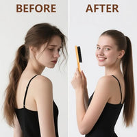 Thumbnail for Image 3 of SWEET VIEW Boar Bristle Slick Back Hair Brush