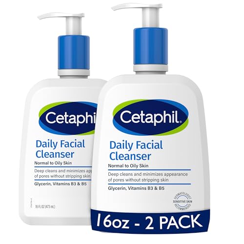 Image 5 of 16oz (Pack of 2) for the product Cetaphil Daily Facial Cleanser