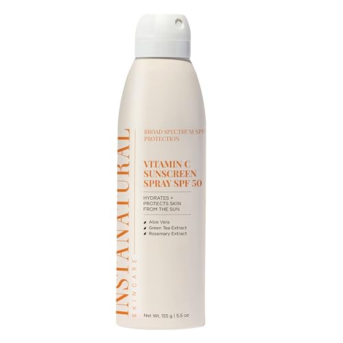 Image 1 of Default Title for the product InstaNatural Vitamin C SPF 50 Spray: Broad Spectrum Sunscreen, 5.5 Fl Oz