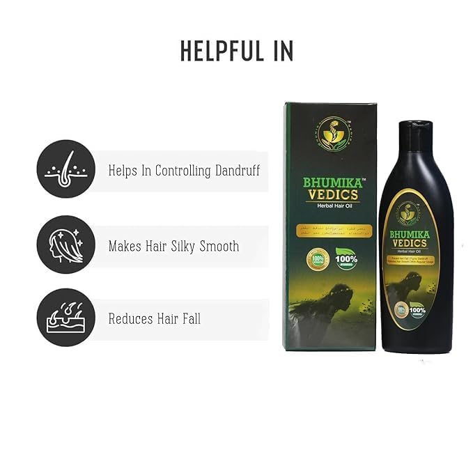 Image 4 of Generic Bhumika_Vedics Herbal Hair Oil 200 ml