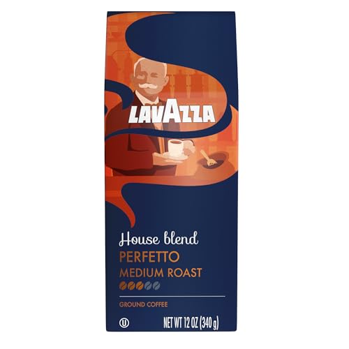 Image 1 of Default Title for the product Lavazza House Blend Perfetto Ground Coffee 12oz Bag