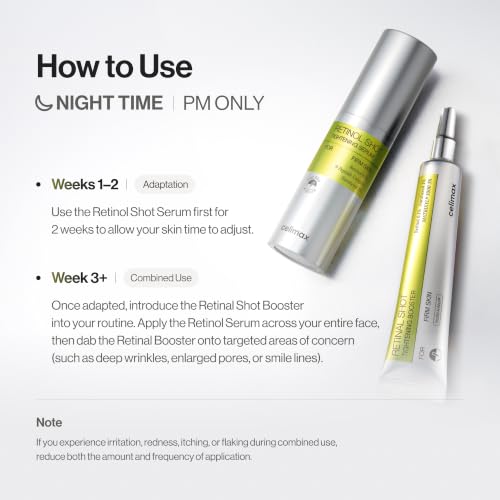 Image 6 of celimax Retinal Booster 15ml + Retinol Serum 30ml
