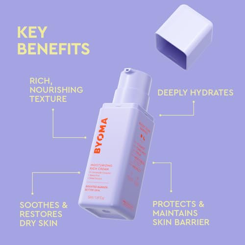 Image 5 of BYOMA Moisturizing Rich Cream Face Moisturizer for Dry Skin