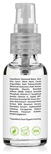 Image 4 of Hyaluronic Acid Serum for Skin with Vitamin C & E, 1 fl. oz.