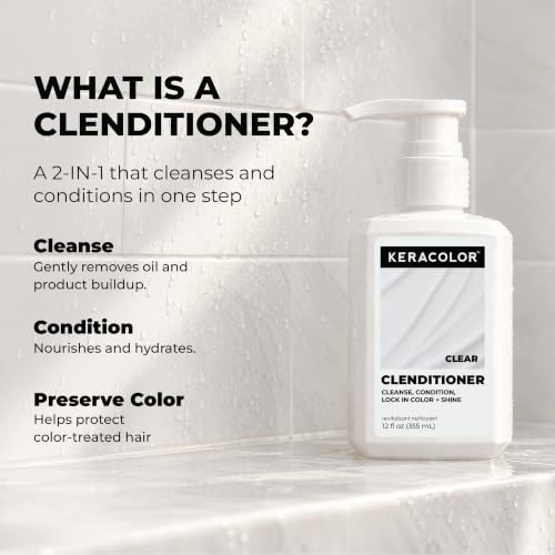 Image 3 of KERACOLOR Keracolor Clenditioner Cleansing Conditioner, Color-Safe
