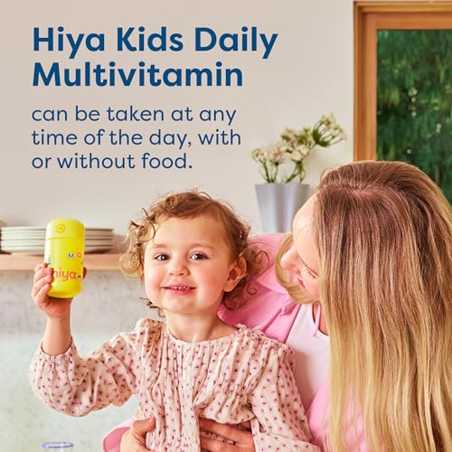 Image 4 of HIYA Daily Kids Multivitamin, 15+ Essential Vitamins & Minerals, 30ct