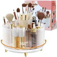 Thumbnail for Image 14 of Clear for the product fanado 360? Rotate Makeup Brush Holder Organizer