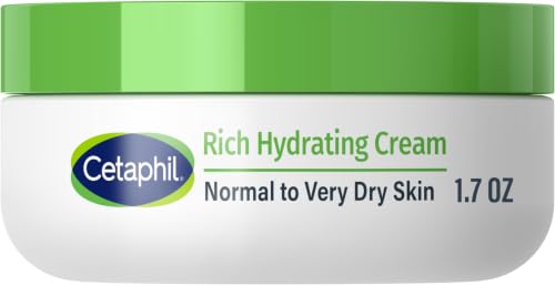 Image 2 of 1.7 Ounce (Pack of 12) / Rich Hydrating Cream for the product Cetaphil Rich Hydrating Night Face Cream, Hyaluronic Acid, Dry Skin, 1.7oz