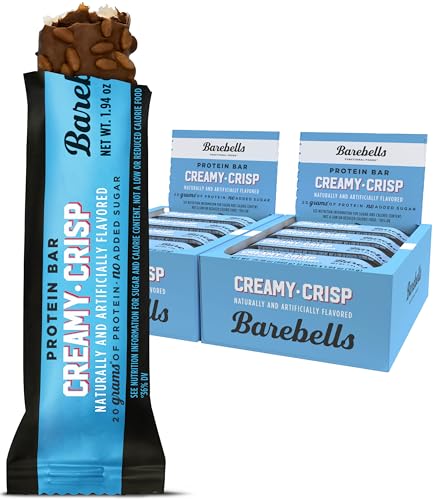 Image 1 of Default Title for the product BAREBELLS Protein Snack Bars Creamy Crisp - 12 Count (2Pack), 1.9 oz (55g)