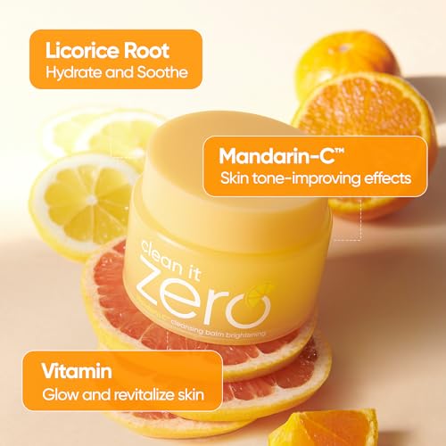 Image 3 of BANILA CO Clean it Zero Brightening Cleansing Balm - Vitamin C (3.38 fl oz)