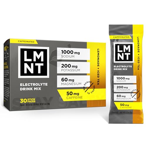 Image 3 of Lemonade Iced Tea / 30 Count for the product Drink LMNT Zero Sugar Electrolytes Drink Mix