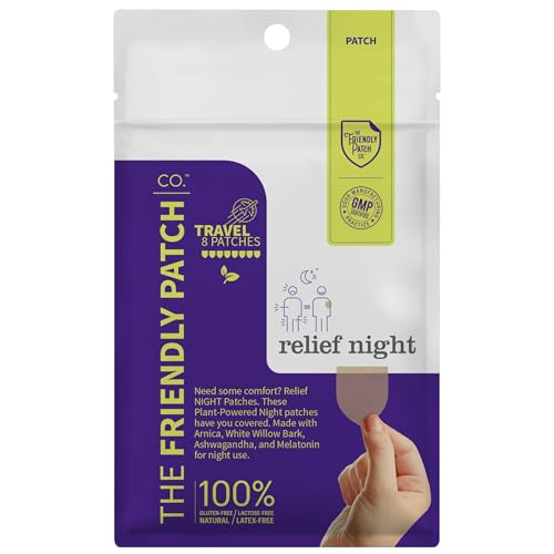 Image 2 of The Friendly Patch CO. Relief Night Patch - 8 Pack