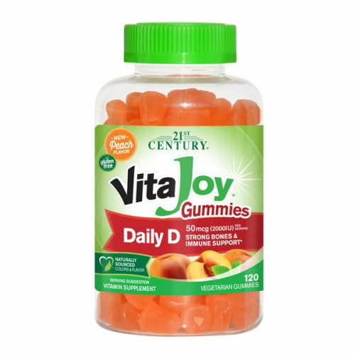 21st Century Vitajoy Vitamin D 50mcg 120 Gummies