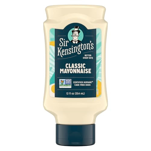 Image 1 of classic mayonnaise / 12 Fl Oz (Pack of 1) for the product Sir Kensington's Classic Mayonnaise 12 oz