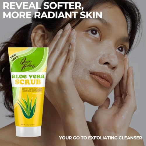 Image 3 of Queen Helene Aloe Vera Facial Scrub 6 oz Tube