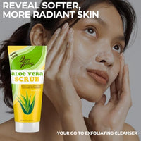 Thumbnail for Image 3 of Queen Helene Aloe Vera Facial Scrub 6 oz Tube
