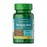 Thumbnail for Puritan's Pride Rhodiola Standardized Extract 250 mg 60 Capsules
