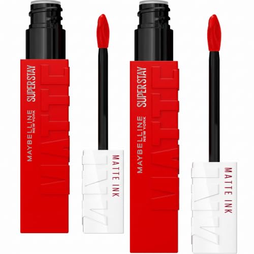 Image 54 of 118 DANCER / 0.17 Fl Oz (Pack of 2) for the product MAYBELLINE Super Stay Matte Ink Liquid Lipstick Makeup