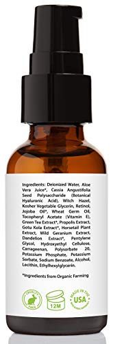 Image 5 of Retinol Serum 2.5% with Hyaluronic Acid & Vitamin E, 1 fl. oz.