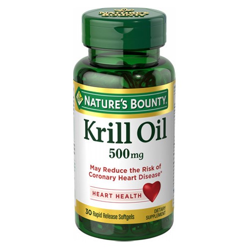 Nature's Bounty Nature's Bounty Red Krill Oil 500 mg 30 Softgels