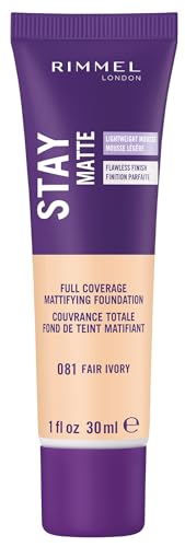 Thumbnail for Image 20 of Fair Ivory / 1 Fl Oz (Pack of 1) for the product Rimmel Stay Matte Liquid Foundation