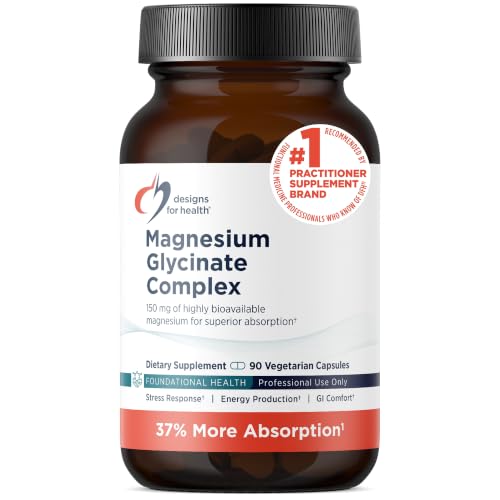 Image 3 of 90 Count (Pack of 1) for the product Designs for Health Magnesium Glycinate Complex