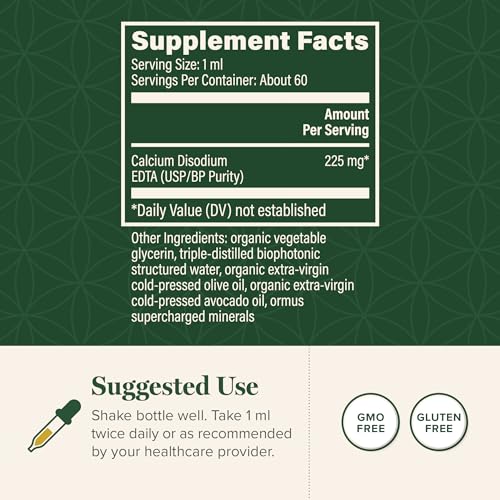 Image 2 of Global Healing Calcium Disodium E - D - T - A - 2 Fl Oz