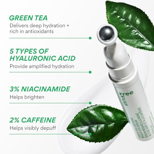 Image 4 of innisfree Green Tea Caffeine Hydrating Korean Eye Serum, 10 mL/0.34 fl. oz.