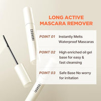 Thumbnail for Image 4 of COSNORI Waterproof Mascara & Remover Set 02 Cozy Brown