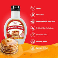 Thumbnail for Image 3 of ChocZero Sugar Free Maple Cinnamon Syrup, 10.5 oz Bottle