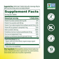 Thumbnail for Image 3 of MegaFood Skin, Nails & Hair 2, with Biotin, Vitamin A, C & Zinc, 90 Tablets