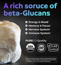 Thumbnail for Image 5 of PURE CO Organic Lions Mane Supplement Capsules