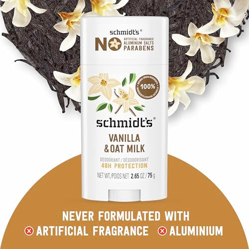 Image 6 of Schmidt's Aluminum-Free Deodorant Vanilla & Oat Milk 2.65 oz