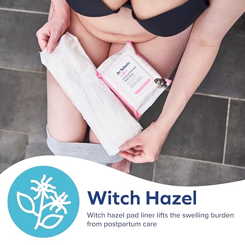 Image 2 of Dr. Talbot's Mom Witch Hazel Perineal Pad Liners - 24 Count