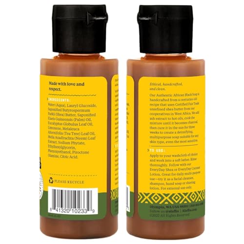 Image 3 of Alaffia Authentic African Black Soap Variety 2-Pack