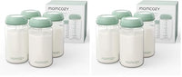 Thumbnail for Image 2 of 1 Count (Pack of 2) for the product Momcozy Natural Baby Bottles, Wide-Neck, BPA Free Breast Milk Container