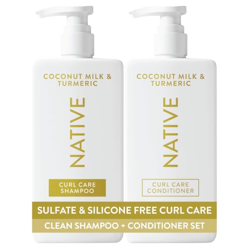 Image 1 of Default Title for the product Native Coconut & Turmeric Shampoo and Conditioner 2-Pack