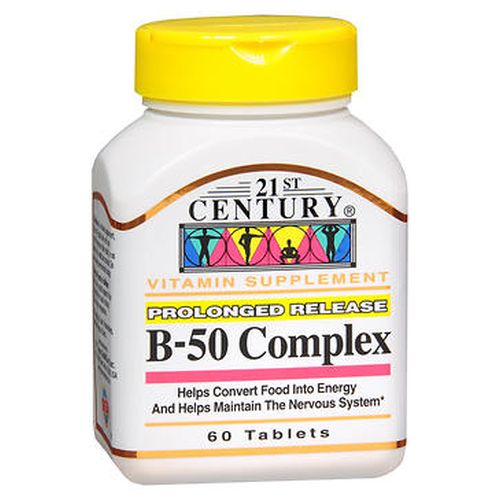 21st Century B-50 Complex Prolonged Release 60 Tabs