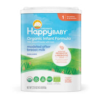 Thumbnail for Image 1 of 22.9 Ounce (Pack of 1) for the product Happy Baby Organic Infant Formula 22.9oz