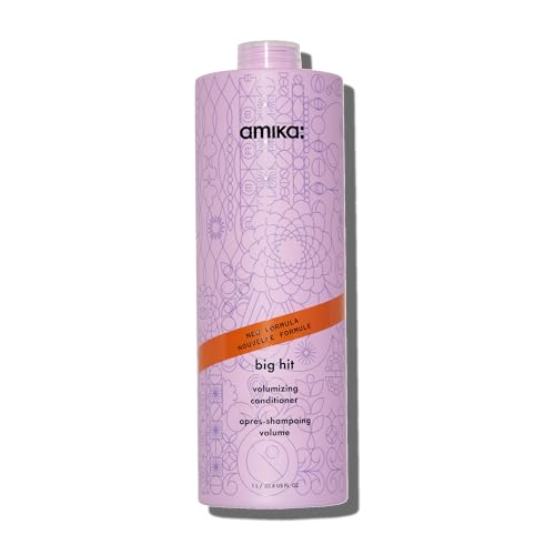 Image 2 of 33.8 Fl Oz (Pack of 1) for the product Amika Big Hit Volumizing Conditioner