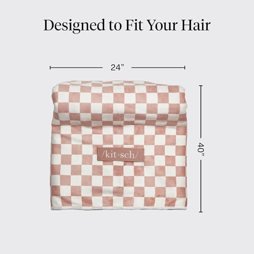 Image 7 of Kitsch XL Microfiber Hair Towel Wrap for Women