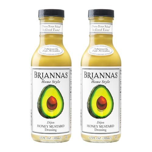 Image 1 of Default Title for the product BRIANNAS Home Style Dijon Honey Mustard Dressing, Gluten Free, 2 Pack